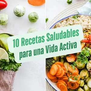 Imagen de portada para Ebook 10 recetas saludables para una vida activa
