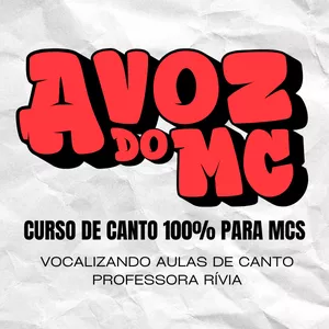Imagem de capa para o Curso online A VOZ DO MC 