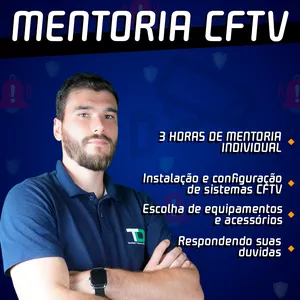 Imagem de capa para o Curso online Mentoria Individual de CFTV