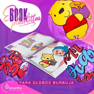 Imagen de portada para Curso online EBOOK - Plantillas de Globos Burbuja por Samantha