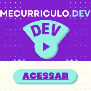 Imagem de capa para o Curso online Meu Curriculo Dev