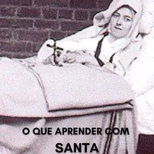 Imagem de capa para o Ebook Sofrimento o que aprender com santa Teresinha