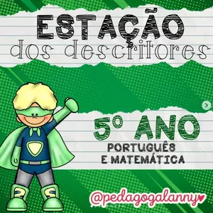 Imagem de capa para o Curso online Estação dos Descritores - 5º ano - SPAECE