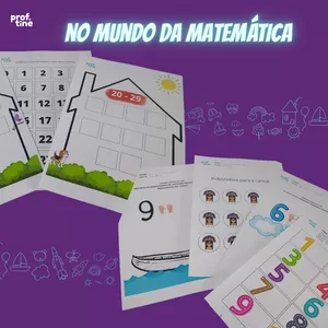 Imagem de capa para o Ebook Prof. Tine - NO MUNDO DA MATEMÁTICA