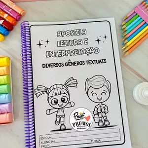 Imagem de capa para o Ebook Apostila Leitura e Interpretação – Gêneros Textuais