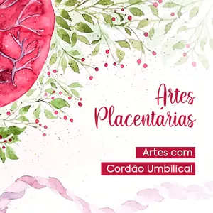 Imagem de capa para o Curso online Artes Placentárias - Artes com Cordão Umbilical