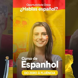 Imagem do curso Espanhol do Zero a Fluência