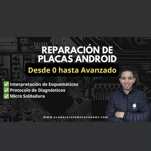 Imagen de portada para Curso online Curso de Reparación de celulares Principianta a Avanzado