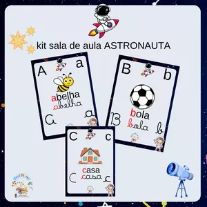 Imagem de capa para o Ebook Kit sala de aula ASTRONAUTA.