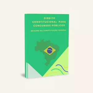 Imagem de capa para o Ebook DIREITO CONSTITUCIONAL PARA CONCURSOS - RESUMO DA CONSTITUIÇÃO FEDERAL
