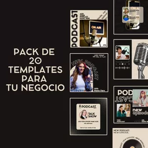 Imagen de portada para Ebook Templates de Canva para tu negocio.