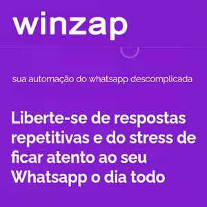 Imagem de capa para o Curso online Automação do Whatsapp - WINZAP
