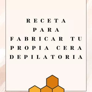 Imagen de portada para Ebook Receta de cera depilatoria