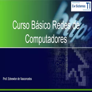 Imagem de capa para o Curso online Curso Básico de Redes de Computadores