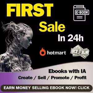 Cover image for Ebook Create and Sell Your First eBook with AI in 24 Hours
