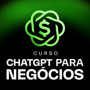 Imagem de capa para o Curso online ChatGPT para Negócios
