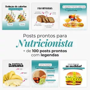Imagem do curso PACK PARA NUTRICIONISTA