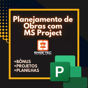 Imagem do curso Planejamento de Obras com MS Project do Zero