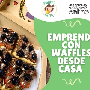 Imagen de portada para Curso online Emprende con waffles desde casa