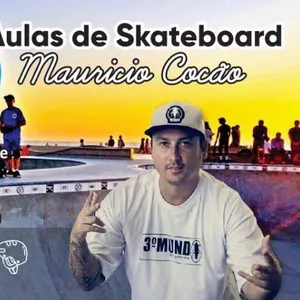Imagem de capa para o Curso online AULAS DE SKATEBOARD ( MAURICIO COCÃO )