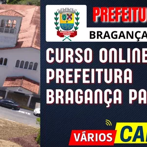Imagem de capa para o Curso online Gabaritando Prefeitura de  Bragança Paulista