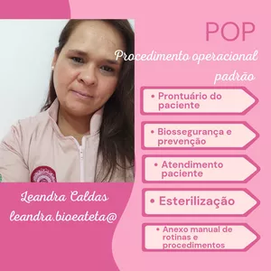 Imagem de capa para o Ebook POP -Procedimento operacional padrão / para rotinas estabelecidas pela ANVISA para seu espaço 