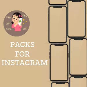 Cover image for Ebook PACKS FOR INSTAGRAM