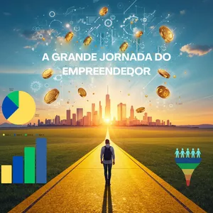 Imagem de capa para o Ebook Viagem ao mundo do empreendedorismo 