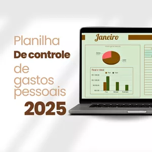 Imagem de capa para o Curso online Planilha de Controle de Gastos 2025