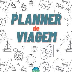 Imagem de capa para o Ebook Planner de Viagem