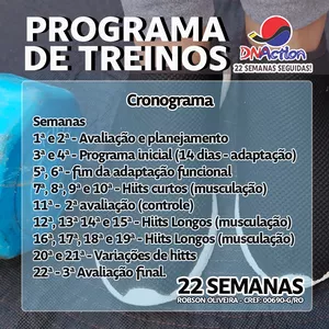 Imagem de capa para o Evento presencial Treinamento Físico personalizado