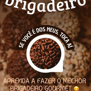 Imagem de capa para o Ebook Aprenda a fazer seu brigadeiro gourmet 