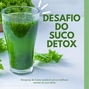 Imagem de capa para o Ebook DESAFIO DO SUCO DETOX