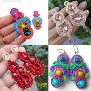 Imagen de portada para Ebook Aretes de Soutache - Técnica Francesa