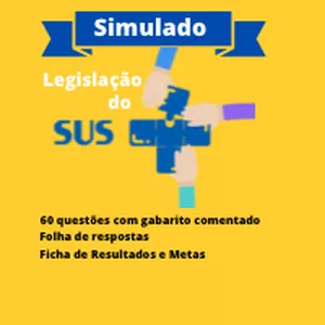 Imagem de capa para o Ebook 60 questões de provas de concurso com gabarito comentado