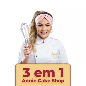 Imagem de capa para o Curso online 3 em 1 - Annie Cake Shop