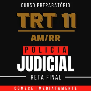 Imagem de capa para o Curso online APJ RETA FINAL - AGENTE DA POLÍCIA JUDICIAL TRT11 AM/RR