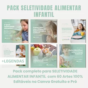 Imagem de capa para o Curso online Pack Seletividade Alimentar Infantil
