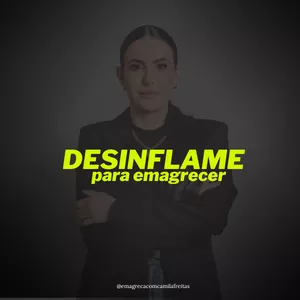 Imagem de capa para o Curso online Desinflame para Emagrecer