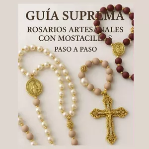 Imagen de portada para Ebook Guía Suprema - Rosarios Artesanales con Mostacillas Paso a Paso