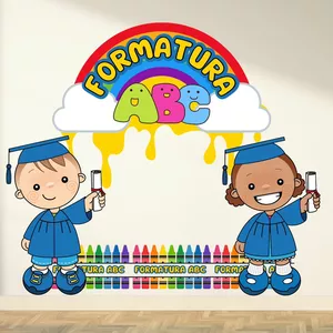 Imagem de capa para o Ebook Painel de formatura infantil 