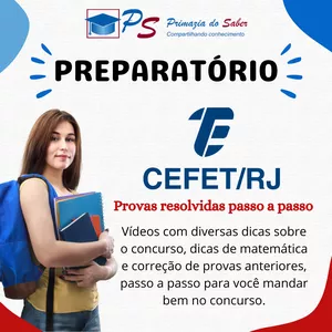 Imagem de capa para o Curso online Preparatório Cefet/RJ