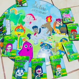 Imagem de capa para o Ebook Tapete do Folclore + Livrinhos das Lendas!