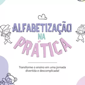 Imagem de capa para o Ebook MÉTODO ALFABETIZAÇÃO NA PRÁTICA + 6 BÔNUS EXCLUSIVOS