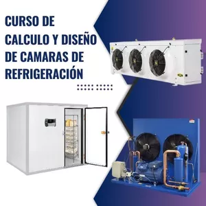 Imagen de portada para Curso online Curso de Calculo y Diseño de Cámaras de Refrigeración