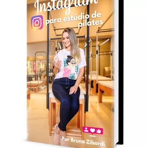 Imagem principal do produto E-book digital Instagram para Estúdio de Pilates