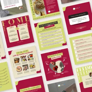Imagem de capa para o Ebook Pacote de posts - Nutrição