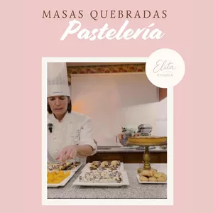 Imagen de portada para Curso online Masas Quebradas - Video paso a paso