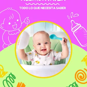 Imagen de portada para Curso online Menú Planificado para la Introducción a la Alimentación Complementaria (6-12 meses)