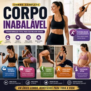Imagem do curso Corpo Inabalável: Combo Completo de Transformação Física